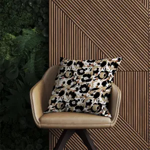 Modern Flower Pattern Outdoor Cushion 45cm x 45cm