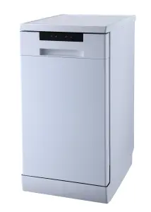 Cooke & Lewis FS45DISHUK Freestanding Slimline Dishwasher - White