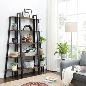 Westhought Bookcase Black/Brown