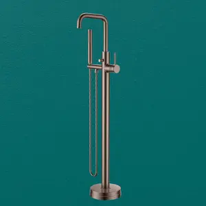 UK Home Living Avalon Core Freestanding Bath/Shower Mixer Brushed BRONZE