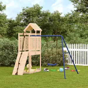 Berkfield Outdoor Playset Solid Wood Pine