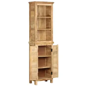 Berkfield Bookshelf 50x30x180 cm Solid Mango Wood