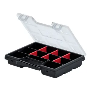 Performance Power Black 8in Compartment organiser case