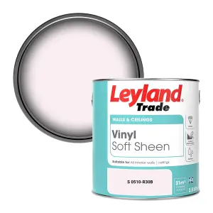 Leyland Trade Vinyl Soft Sheen Walls & Ceilings Emulsion Paint (S 0510-R30B) - 2.5L