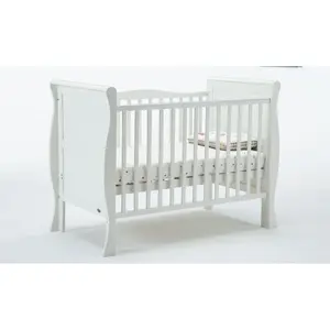 Bernhardt Cot Bed with Mattress White