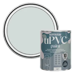 Rust-Oleum Dove Matt UPVC Paint 750ml