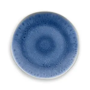 Huerta Glaze 27cm Melamine Dinner Plate Indigo