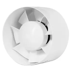 Inline Extractor Fan 125mm / 5" with Timer Duct Exhaust