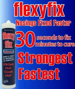 Rewmar Flexy Fix Multi-Purpose Professional Adhesive (290ml Tube)