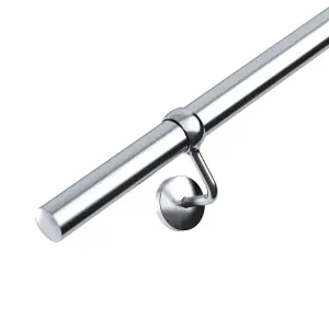 Stainless Steel Stair Handrail Kit 2.4m X 40mm