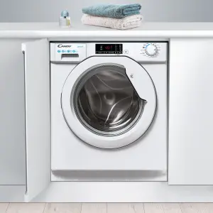 Candy CBW 49D1W4-80 9kg Built-in 1400rpm Washing machine - White