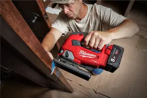 Milwaukee M18FJS FUEL Brushless Jigsaw 18V + X1 4AH M18B4 Battery + Dyna Case