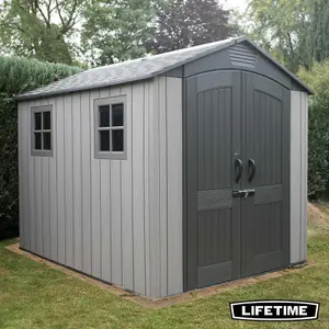 Lifetime 7 Ft. x 9.5 Ft. Outdoor Storage Shed