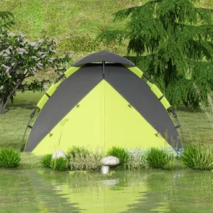 3 Person Tent Green/Black