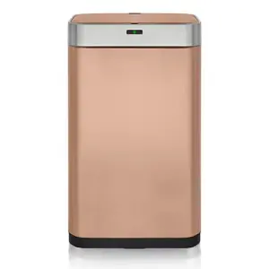 75L Rectangular Sensor Bin Copper