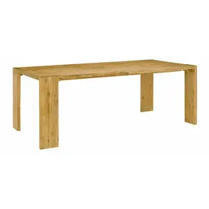 Rillie Acacia Solid Wood Dining Table Acacia / H75 x L160 x W90cm