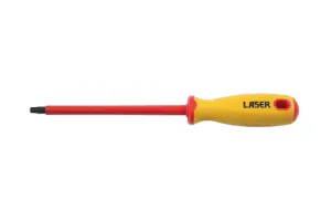 Laser Tools 7454 VDE 1000V Insulated Star/Torx Screwdriver T30 x 150mm