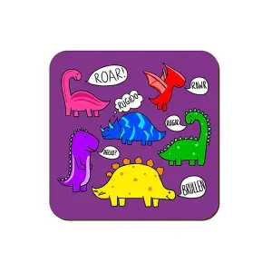 Grindstore Roar Dinosaur Coaster Purple (One Size)