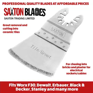 Saxton QF65DB Oscillating Multitool Diamond End Cut Blade