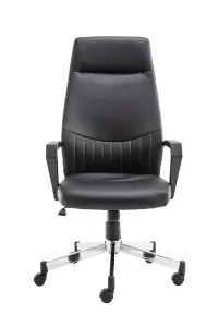 Brooklyn Office chair with high back in black