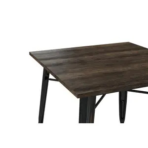 80.01 Cm Dining Table Black