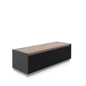 Horizon reversible TV-Stand Black/Light Oak/Walnut