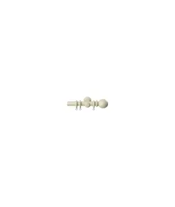 28mm  Woodland Curtain Pole Set - Cream