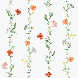 Galerie Spring Blossom Multi-Coloured Wallpaper