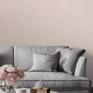 Belgravia Décor Tiffany Pearl Pink Heavily Textured Wallpaper