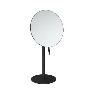 Cosmic Free Standing Magnifying Mirror Matte Black Essentials (X5)