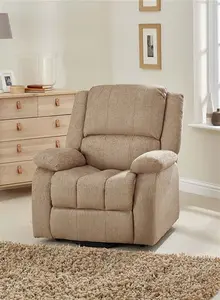 Careco, Maxicomfort Oasis Fabric Riser Recliner – Dual Motor Lift, Heat & Massage Options, Plush Fabric Upholstery