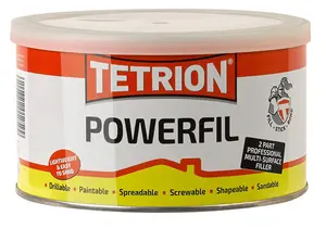 Tetrion Powerfil 2K Filler 1 Litre x6 Fast Drying Excellent Coverage & Finish