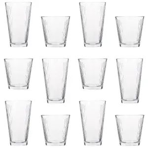 LAV 12pc Nora Highball Glasses & Tumblers Set