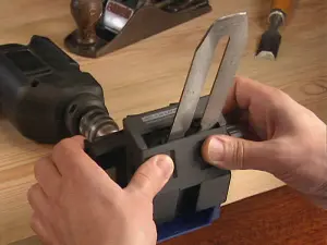 Multi-Sharp Water Cooled Whetstone Sharpener for Chisels and Blades