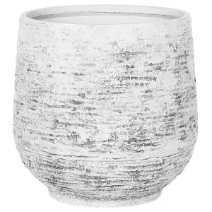 Plant Pot DIONI Stone Light Grey