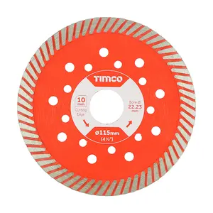 TIMCO Premium Diamond Blade Continuous - 115 x 22.2