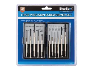 BlueSpot Tools Precision Screwdriver Set, 11 Piece