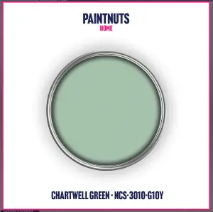 PaintNuts UPVC Door & Window Gloss Paint - Chartwell Green - 500ml Tin (NCS3010G10Y)