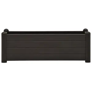 Berkfield Garden Raised Bed PP Anthracite 100x43x35 cm