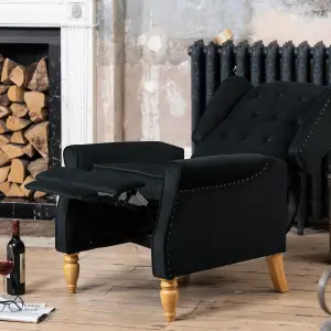 Annapoli Recliner Armchair - Black