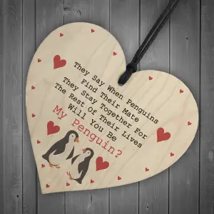 Penguin Couple Gift Valentines Day Gift For Him Her Girlfriend Boyfriend Wife