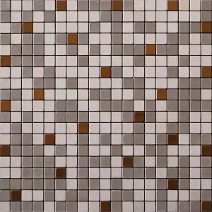 RIYADH BRONZE - Peel and Stick Mosaic Tile