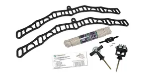 7 Lath Kit - BLACK, with rope and instructions