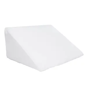 Bed Wedge Pillow Back Support Cushion Memory Foam Acid Reflux Removable Cover