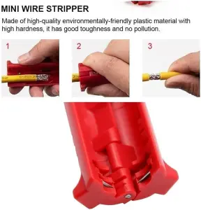 Coaxial Cable Stripping Tool for Round Flex Stripper - Effortless Precision for TV, Satellite, and Data Cables