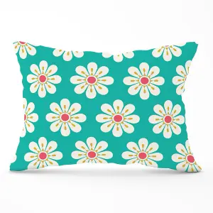 Daisy Pattern Cushions 33cm x 48cm