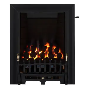 Focal Point Blenheim full depth Black Slide control 3.75kW Gas Fire