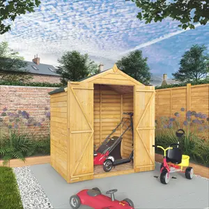 Mercia 4 x 6ft Overlap Apex Windowless Shed