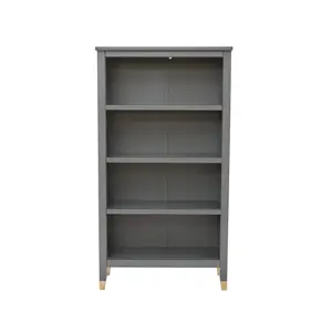 Palazzi Bookcase H127 W69 D25cm - Grey