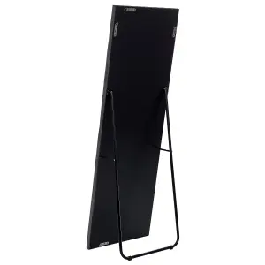 Standing Mirror ANSOUIS Velvet Dark Grey